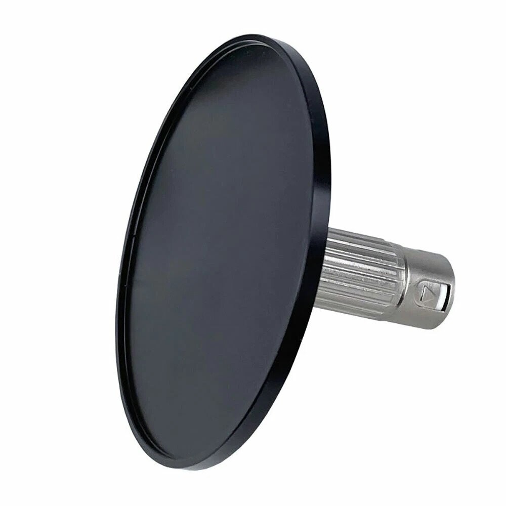 3-Pin XLR Large Suction Cup Base Adapter 10 cm Black