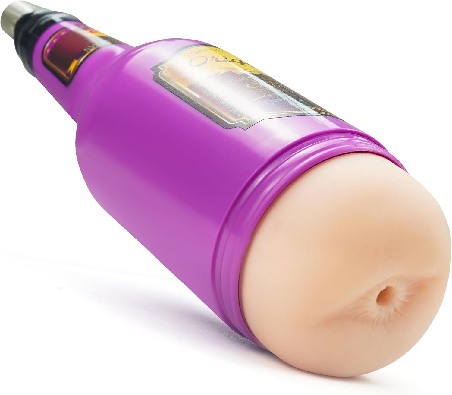 Anal Male Masturbator Beer Mug Cup – 3-Pin XLR Attachment for Sex Machines