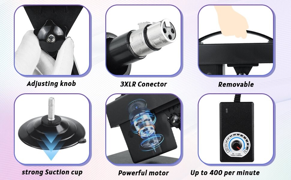 Xintimate Thrusting Sex Machine, 6 Different Dildos & Suction Cup for Women