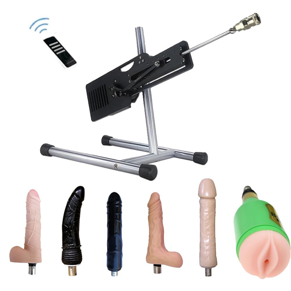 Xintimate Deep Thrusting Sex Machine with Masturbator Cup & 2 Extenders for couples