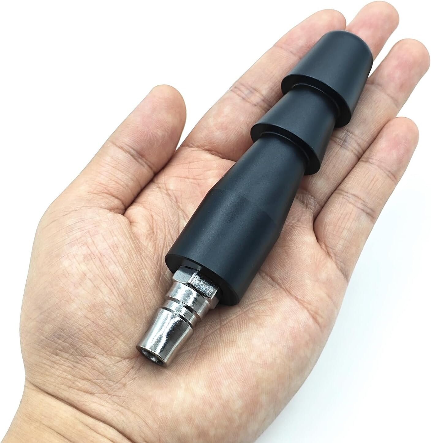 Vac-U-Lock Adapter with Quick-Connect for Sex Machines Black