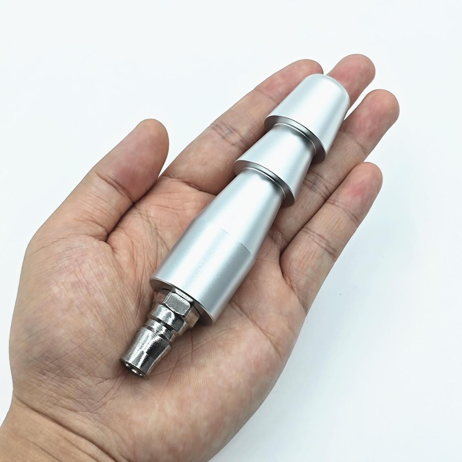 Xintimate Vac-U-Lock Adapter with Quick Air Connector for Sex Machines Silver
