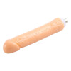 10.23" Black Big Thick Dildo 3-Pin XLR Attachment for Sex Machines