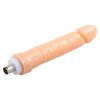 10.23" Black Big Thick Dildo 3-Pin XLR Attachment for Sex Machines