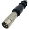 3-Pin XLR to Vac-U-Lock Adapter for Sex Machines