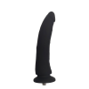 Xintimate 7.5" Slim Firm Dildo Attachment with Smooth Finish for Sex Machines Black