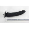 Xintimate 7.5" Slim Firm Dildo Attachment with Smooth Finish for Sex Machines Black