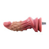 Xintimate 7.9" 3D Textured Fantasy Dildo Attachment for Sex Machine