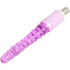Xintimate 8.27" Beaded Anal Dildo Attachment with 3-Pin XLR for Sex Machines