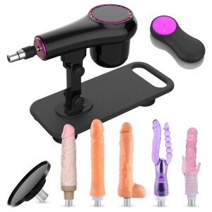 Xintimate Hands-Free Remote Sex Machine with Suction Cup Base Kit