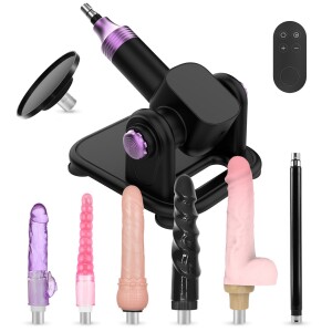 Xintimate Deep Thrusting Sex Machine with Masturbator Cup & 2 Extenders for couples