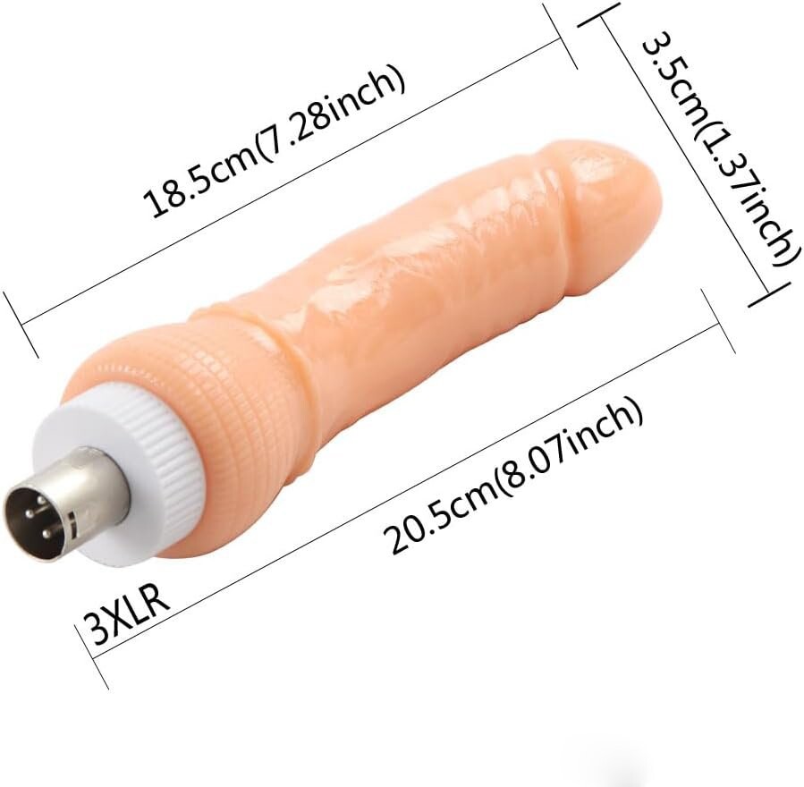 Ceangaltán Dildo Tiubh Cuar Dath Feola 8.27