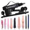 Xintimate Anal Sex Machine with 2 Extension Rods & 7 Assorted Dildos