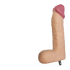 Xintimate 10.8" XXL Dildo Attachment with Extra-Thick Design for Sex Machines Flesh