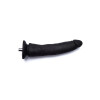 Xintimate 7.5" Slim Firm Dildo Attachment with Smooth Finish for Sex Machines Black