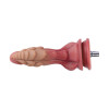 Xintimate 7.9" 3D Textured Fantasy Dildo Attachment for Sex Machine