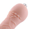 7,87 Zoll hautfarbener dicker flexibler Dildo 3-Pin-XLR-Aufsatz für Sexmaschinen