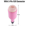 Oral-Masturbator für Männer Bierkrug-Becher – 3-Pin-XLR-Aufsatz für Sexmaschinen