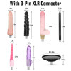 Xintimate Deep Thrusting Sex Machine with Masturbator Cup & 2 Extenders for couples