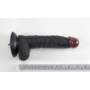 Xintimate 6.9" Curved Dildo Attachment with G-Spot Design for Sex Machines Black