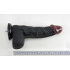 Xintimate 8.9" Black Realistic Dildo Attachment with Veined Texture for Sex Machines