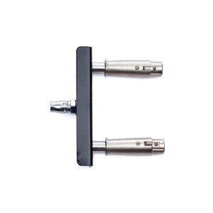 3-poliger XLR-Dildo-Verdopplungsadapter für Sexmaschinen