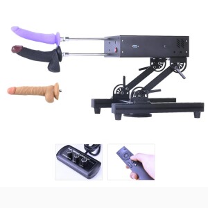 Xintimate Deep Thrusting Sex Machine with Masturbator Cup & 2 Extenders for couples