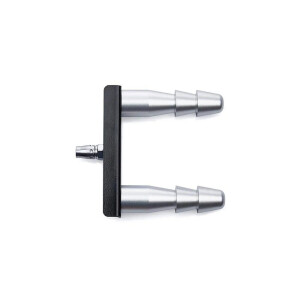 Vac-U-Lock Doubler Adapter for Xintimate Sex Machines Black Silver