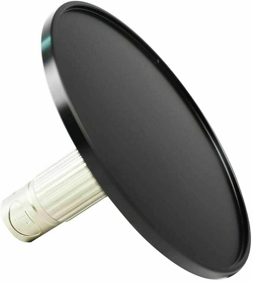 Adaptador de Base com Ventosa Grande XLR de 3 Pinos 10 cm Preto