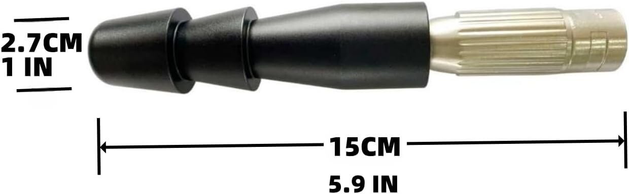 Adaptador 3-Pin XLR para Vac-U-Lock para Máquinas Sexuais