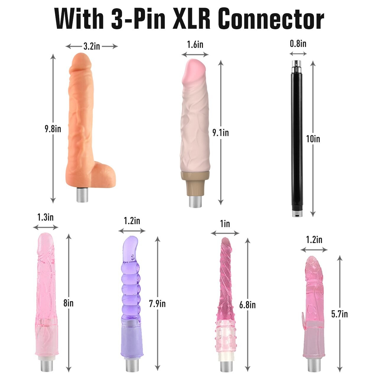 Xintimate Automatic Thrusting Sex Machine Remote Control Adult Toy