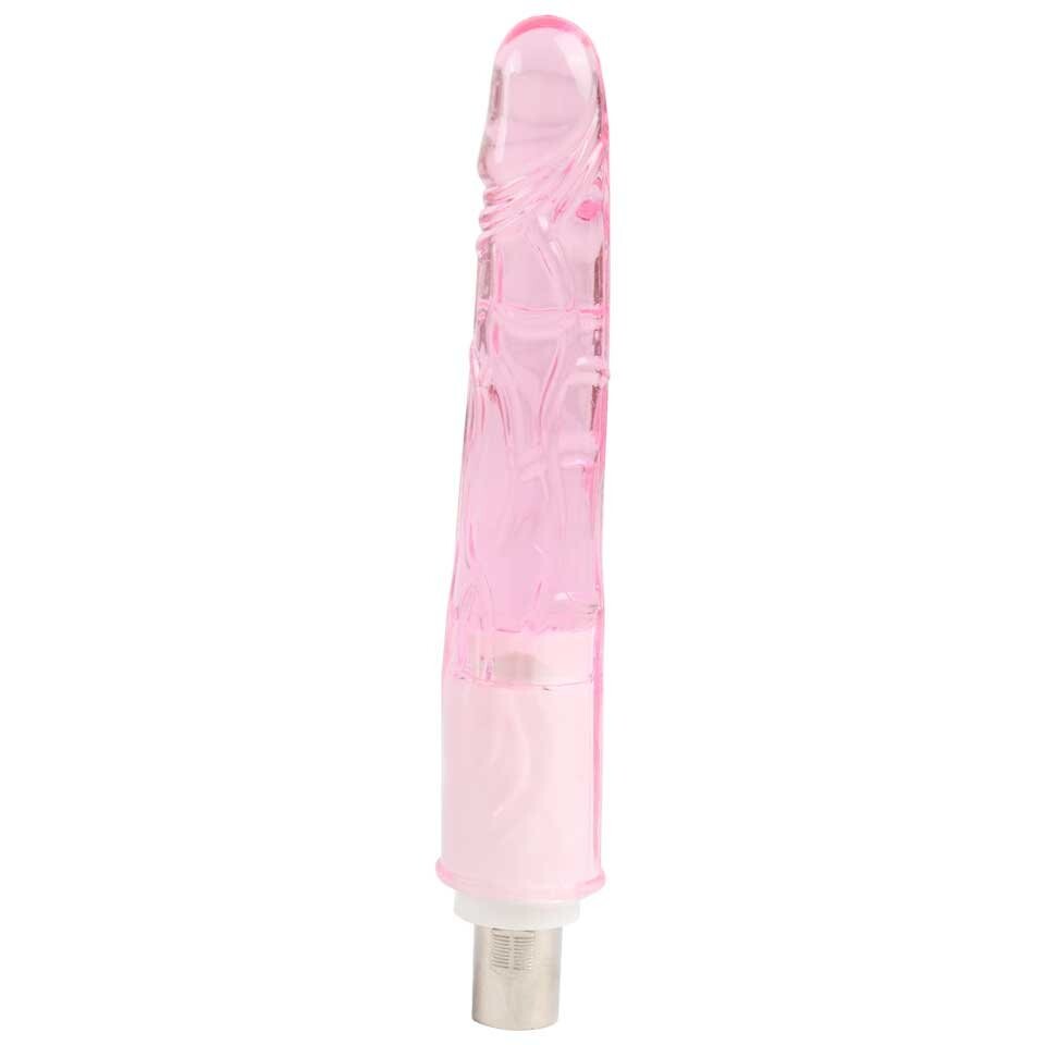 Xintimate Anexo de Dildo Grosso Estilo Cristal de 8,27 pol com XLR de 3 Pinos para Máquinas Sexuais