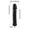 Acessório de Dildo Grande e Grosso Cor de Pele de 10,23" com XLR de 3 Pinos para Máquinas Sexuais