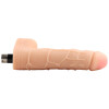 Acessório Dildo Realista Cor de Carne com Testículos 3-Pin XLR de 8,27"