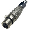 Adaptador de Conector Air Quick para Acessórios com Interface 3XLR para Máquina Sexual