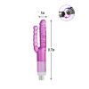 Acessório de Dildo Duplo Xintimate de 9,84 Polegadas com XLR de 3 Pinos para Máquinas Sexuais de Impulso