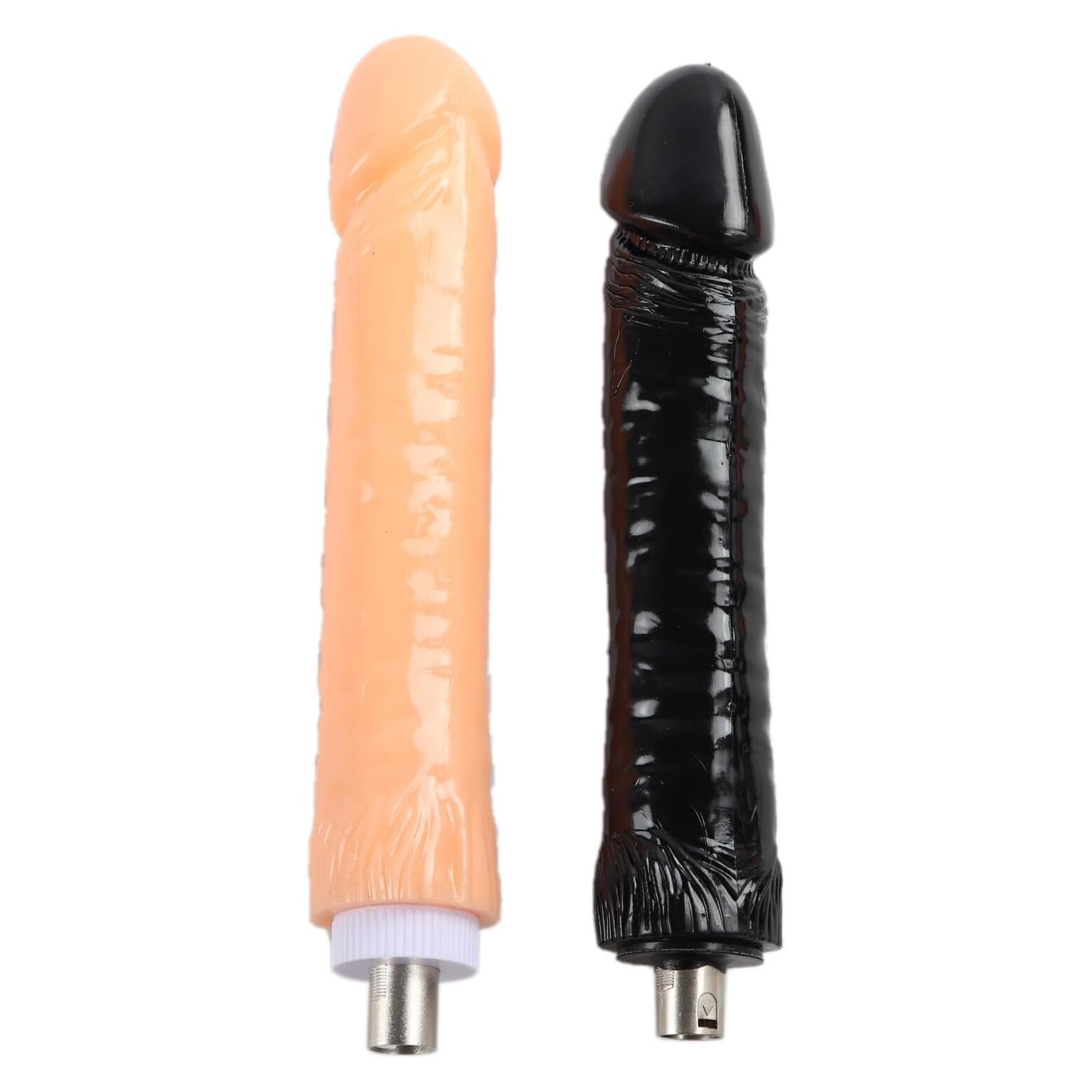 10.23インチ ブラック 大径太めディルド 3ピンXLR アタッチメント セックスマシン用