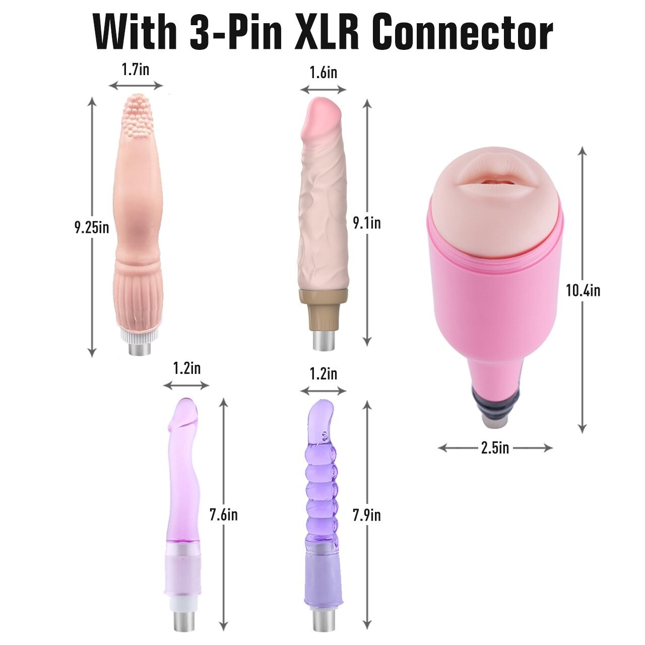 Xintimate Thrusting Sex Machine Remote Control Oral Masturbation Cup & Dildos for couples