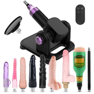 Xintimate Deep Thrusting Sex Machine with Masturbator Cup & 2 Extenders for couples