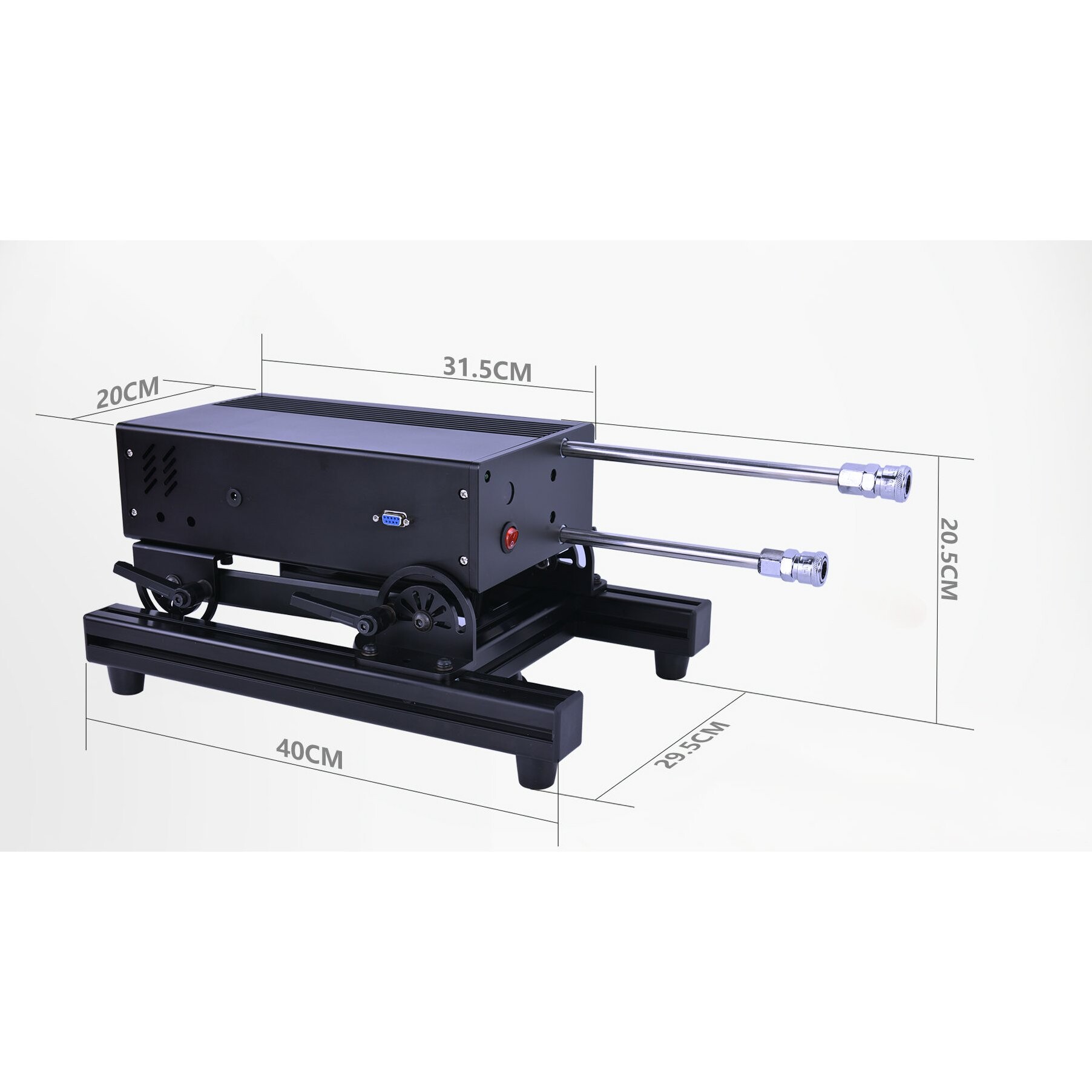 Xintimate Deep Thrusting Sex Machine with Masturbator Cup & 2 Extenders for couples