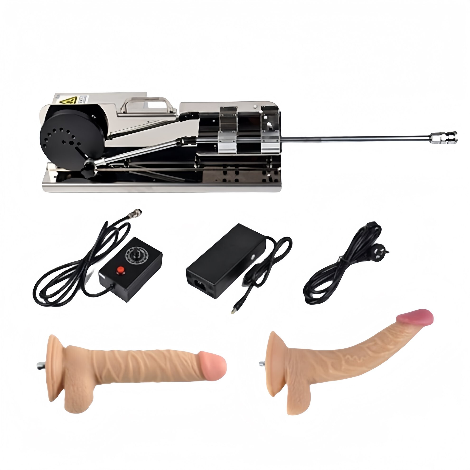 Xintimate Deep Thrusting Sex Machine with Masturbator Cup & 2 Extenders for couples