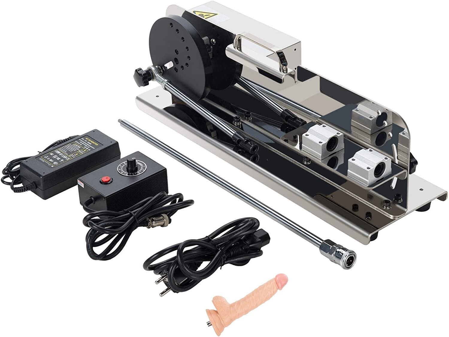 Xintimate Deep Thrusting Sex Machine with Masturbator Cup & 2 Extenders for couples