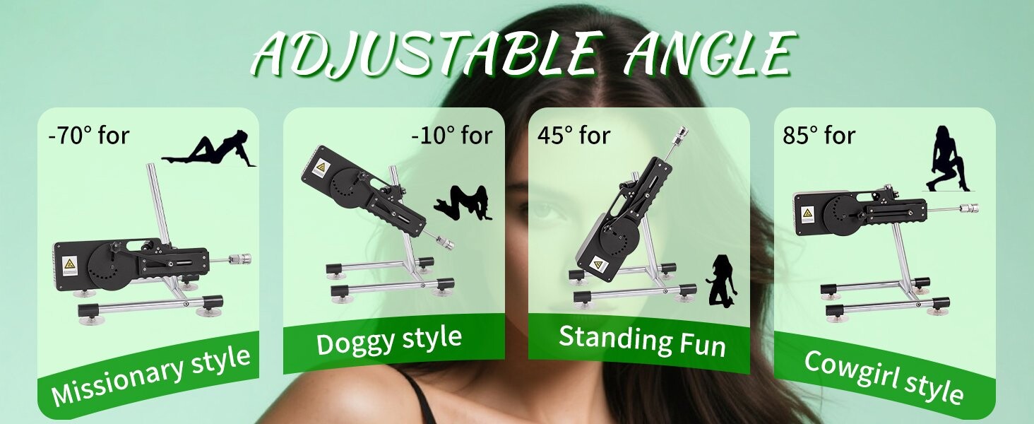 Xintimate Deep Thrusting Sex Machine with Masturbator Cup & 2 Extenders for couples