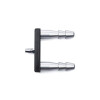 Vac-U-Lock Doubler Adapter for Xintimate Sex Machines Black Silver