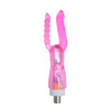Xintimate 10,4-Zoll-Doppel-Dildo-Aufsatz mit 3-Pin-XLR für Sexmaschinen mit Stoßfunktion