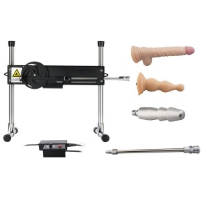 Xintimate Deep Thrusting Sex Machine with Masturbator Cup & 2 Extenders for couples