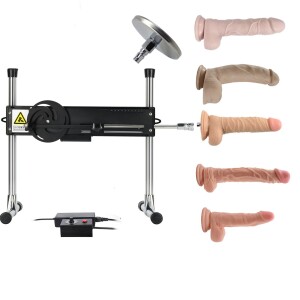 Xintimate Deep Thrusting Sex Machine with Masturbator Cup & 2 Extenders for couples