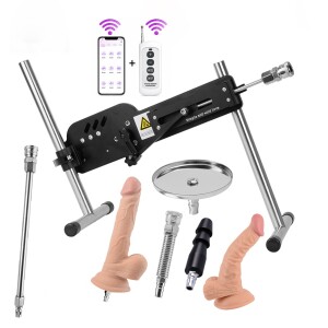 Xintimate Deep Thrusting Sex Machine with Masturbator Cup & 2 Extenders for couples