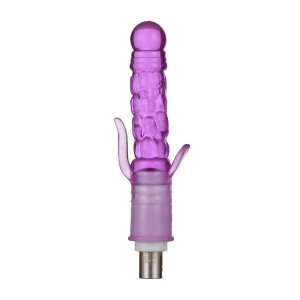 Xintimate 7,48-Zoll texturierter Kristall-Dildo-Aufsatz mit 3-Pin XLR für Sexmaschinen