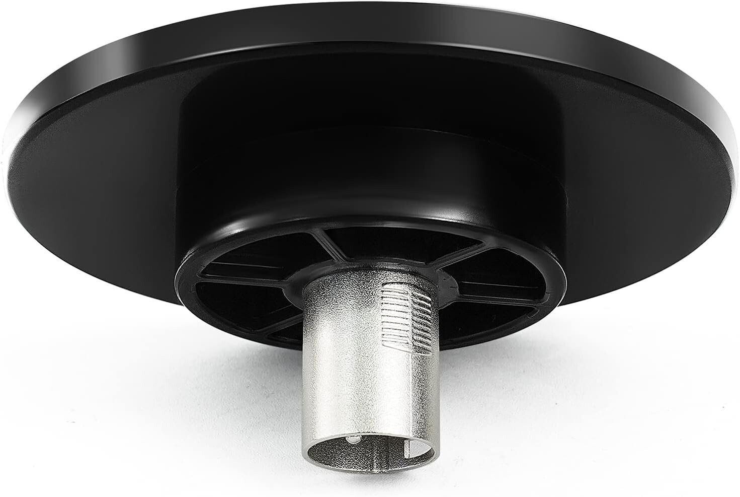 Adaptateur de base à ventouse 3,34 po avec connecteur XLR 3 broches pour machines sexuelles